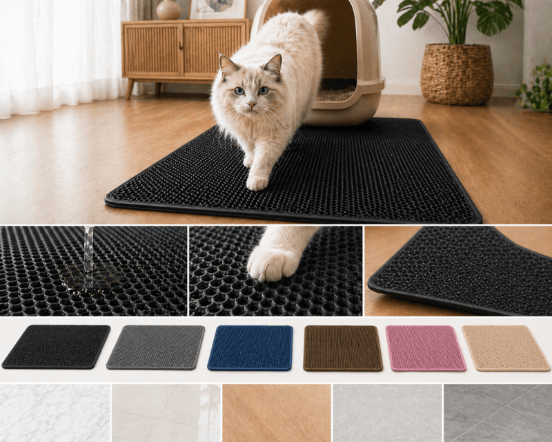 CleanCatMat - Il Tappetino da Lettiera per Gatto