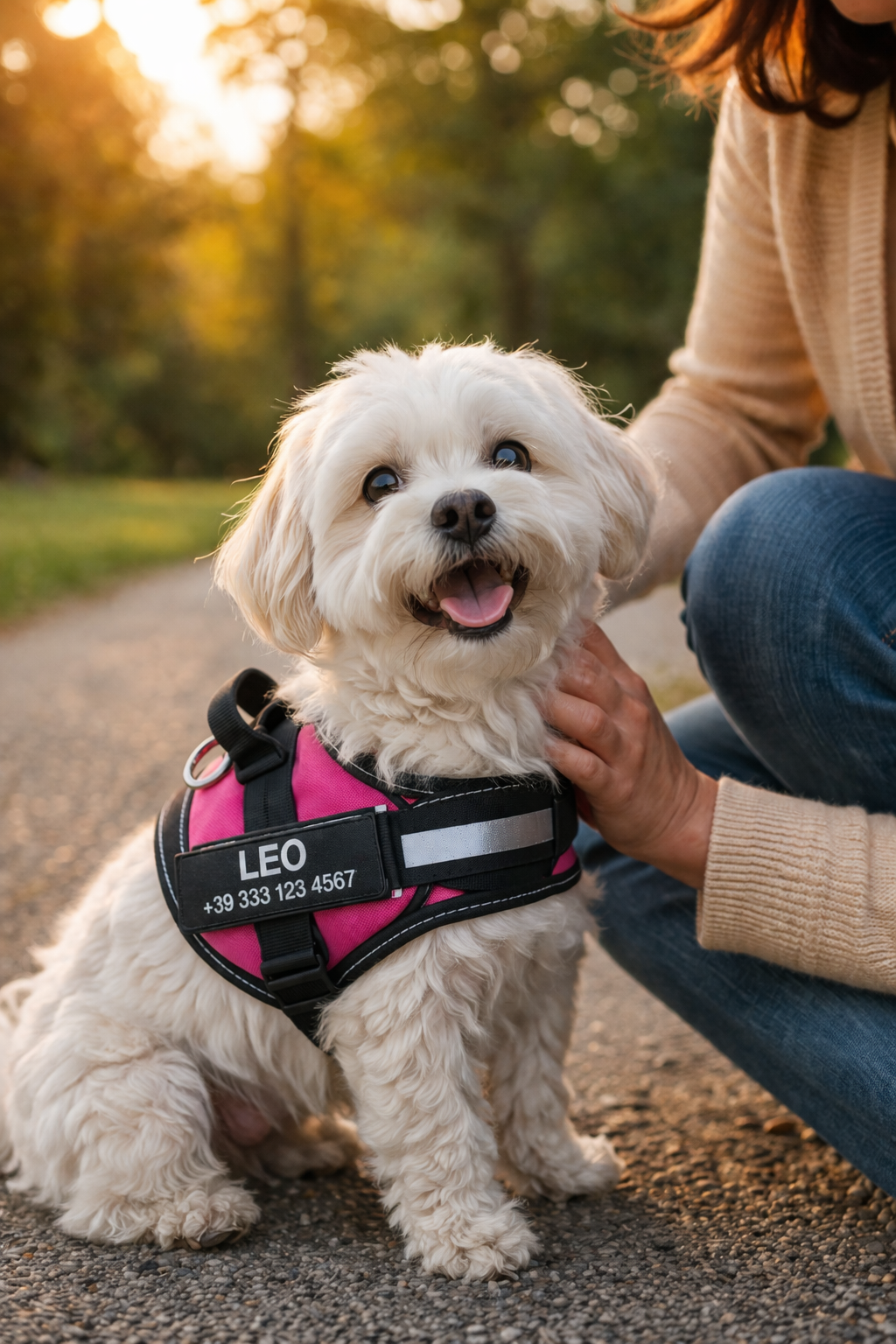 BackHome Harness - La pettorina personalizzata