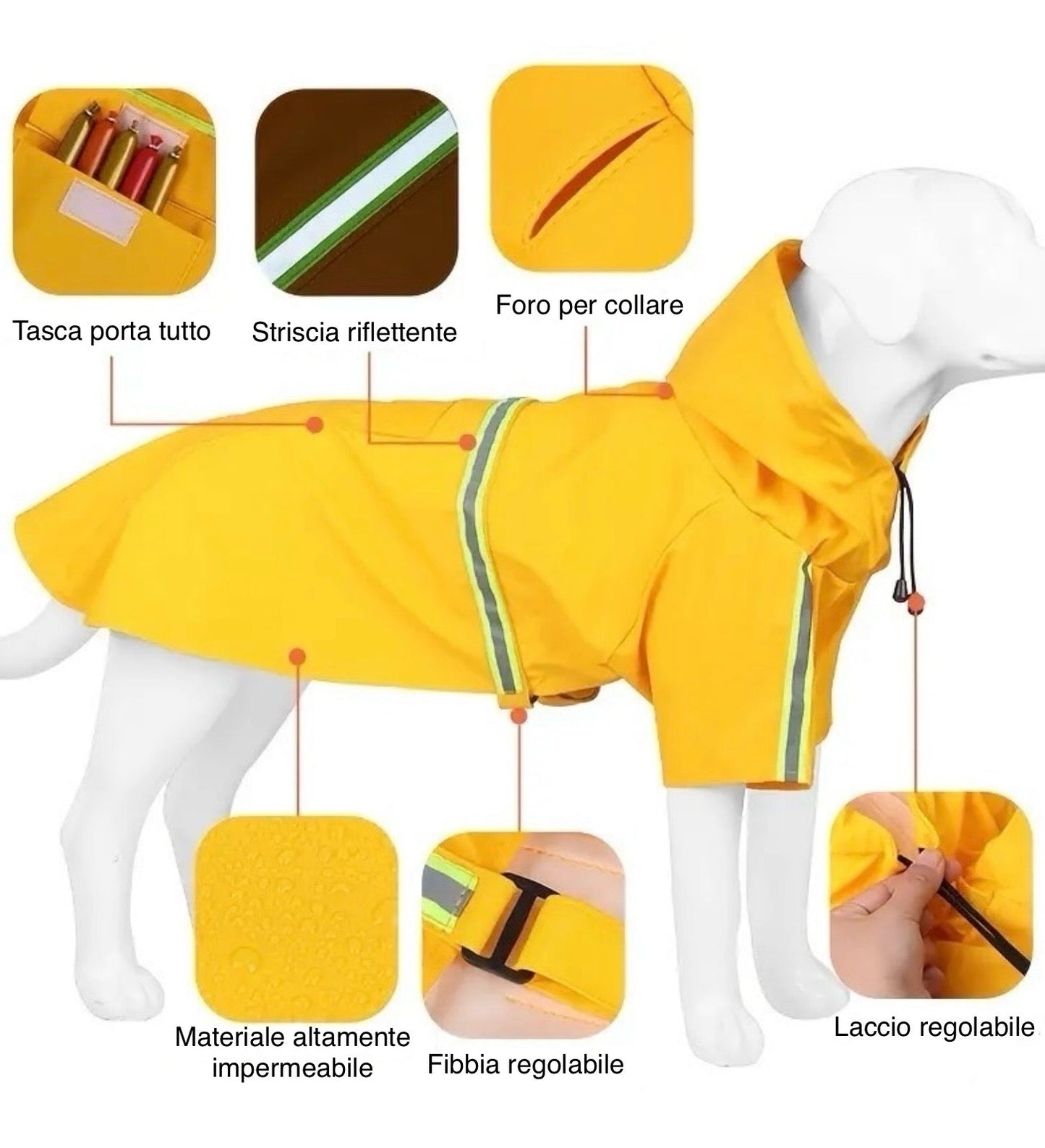 RainProtectorDog - Lo Scudo Impermeabile per il Tuo cane