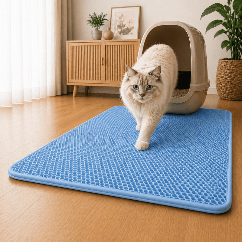 CleanCatMat - Il Tappetino da Lettiera per Gatto