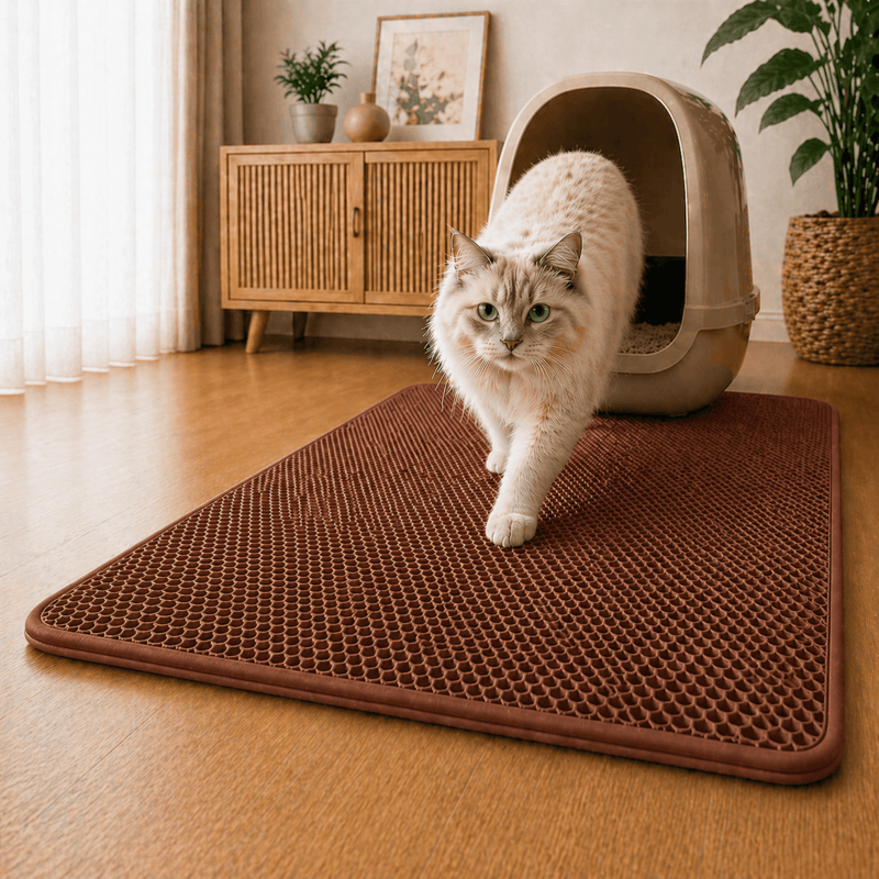 CleanCatMat - Il Tappetino da Lettiera per Gatto