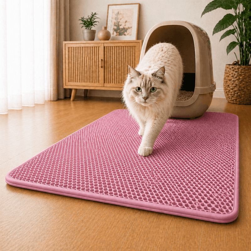 CleanCatMat - Il Tappetino da Lettiera per Gatto